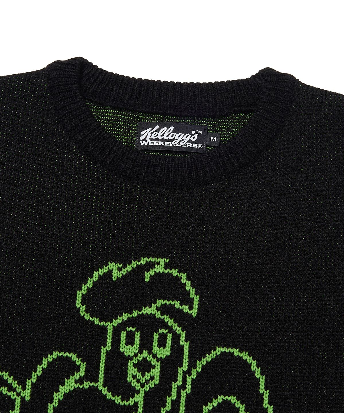위캔더스(WKNDRS) KELLOGGS KNIT SWEATER (BLACK)