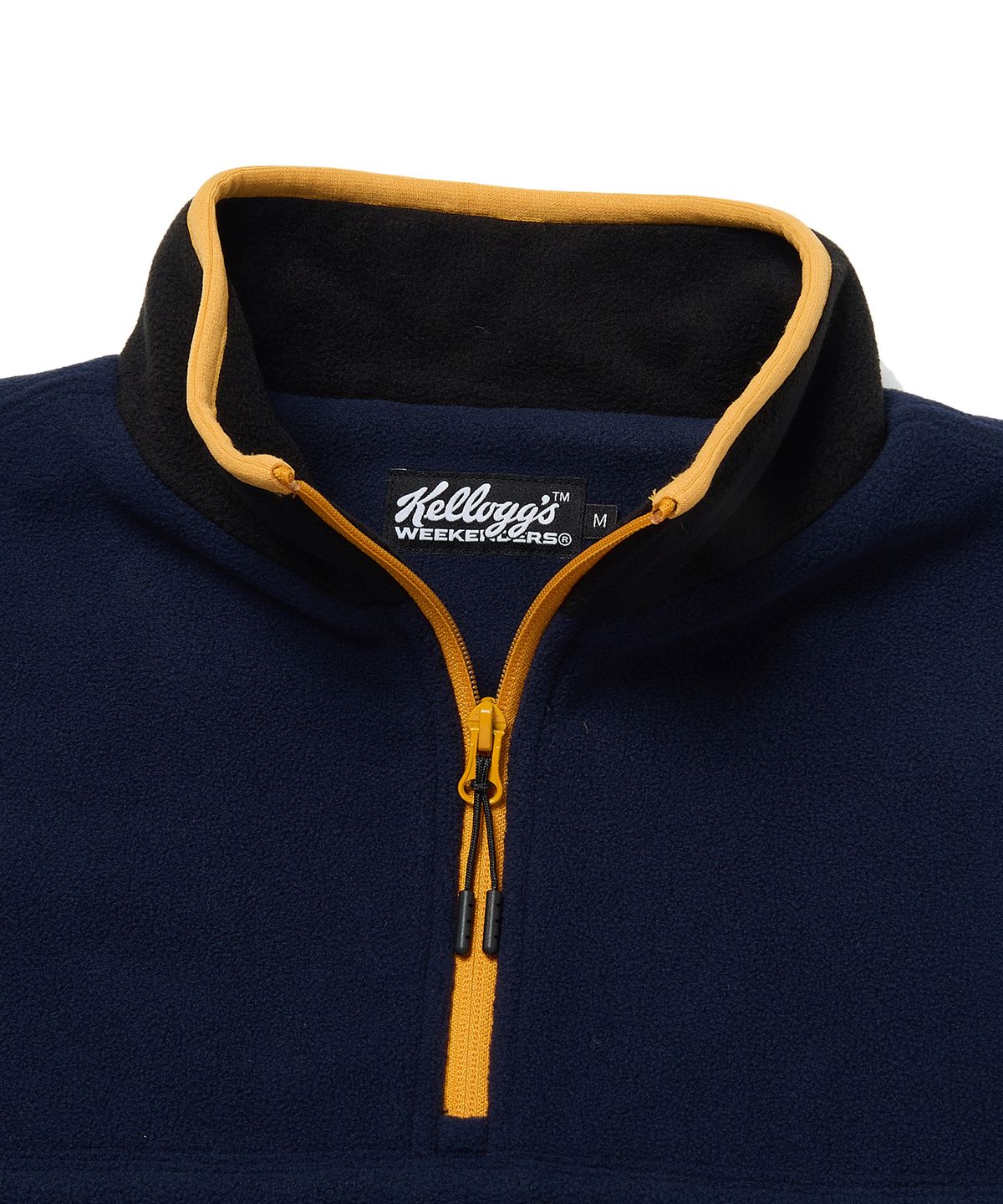 위캔더스(WKNDRS) KELLOGGS FLEECE HALF ZIP (NAVY)