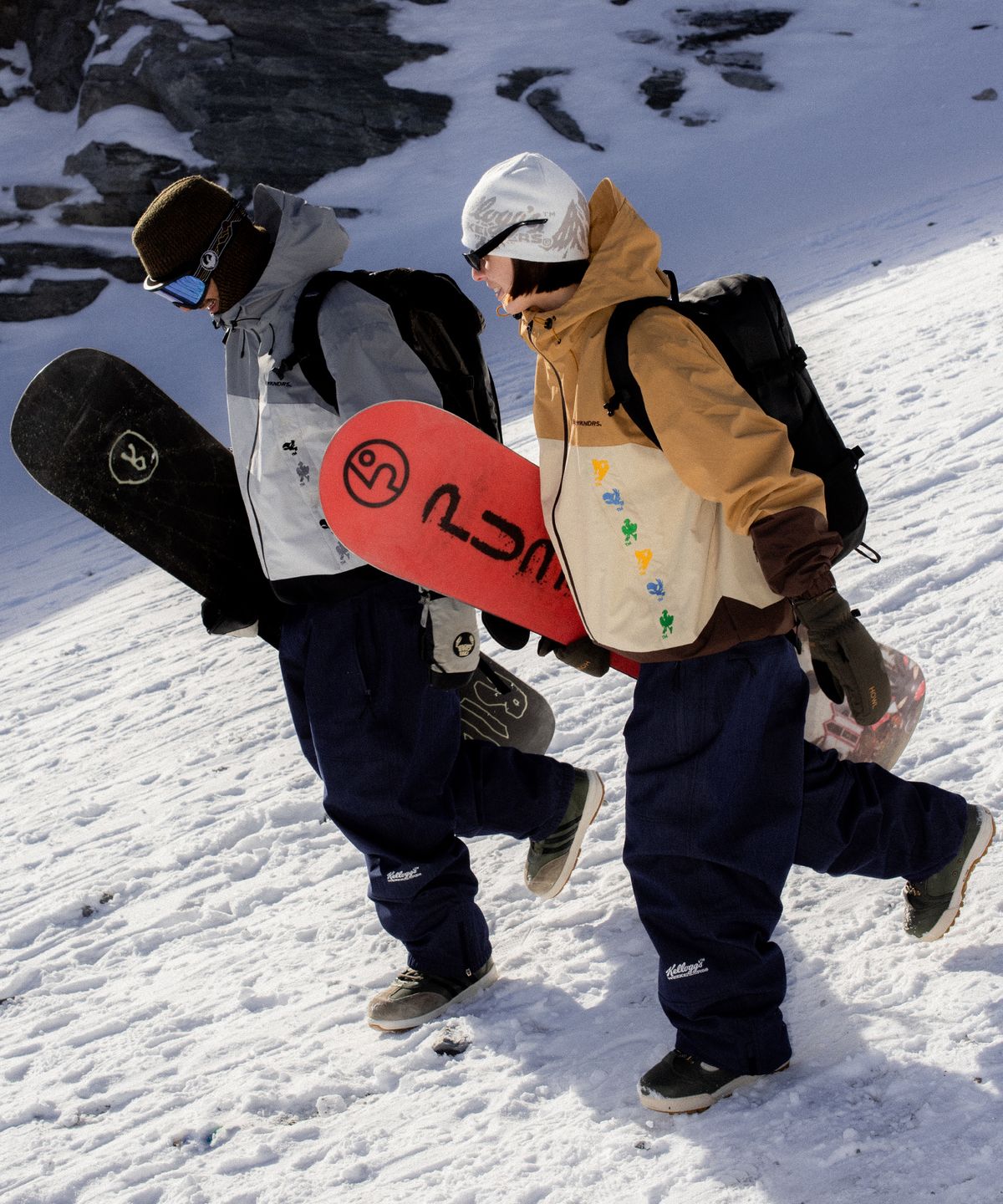 위캔더스(WKNDRS) KELLOGGS SKI JACKET (BEIGE)