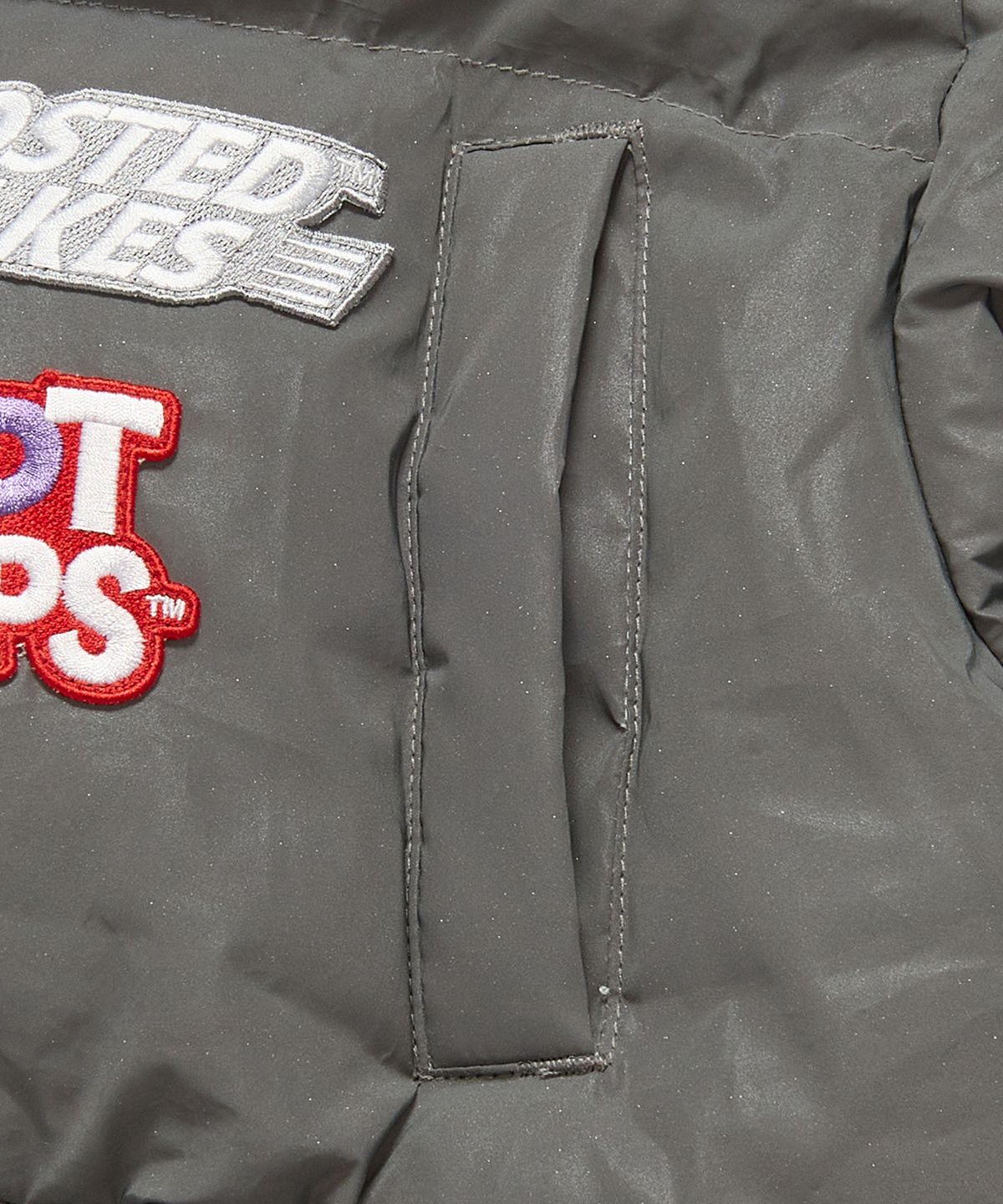 위캔더스(WKNDRS) KELLOGGS SPONSOR PUFFER JK (L.GREY)