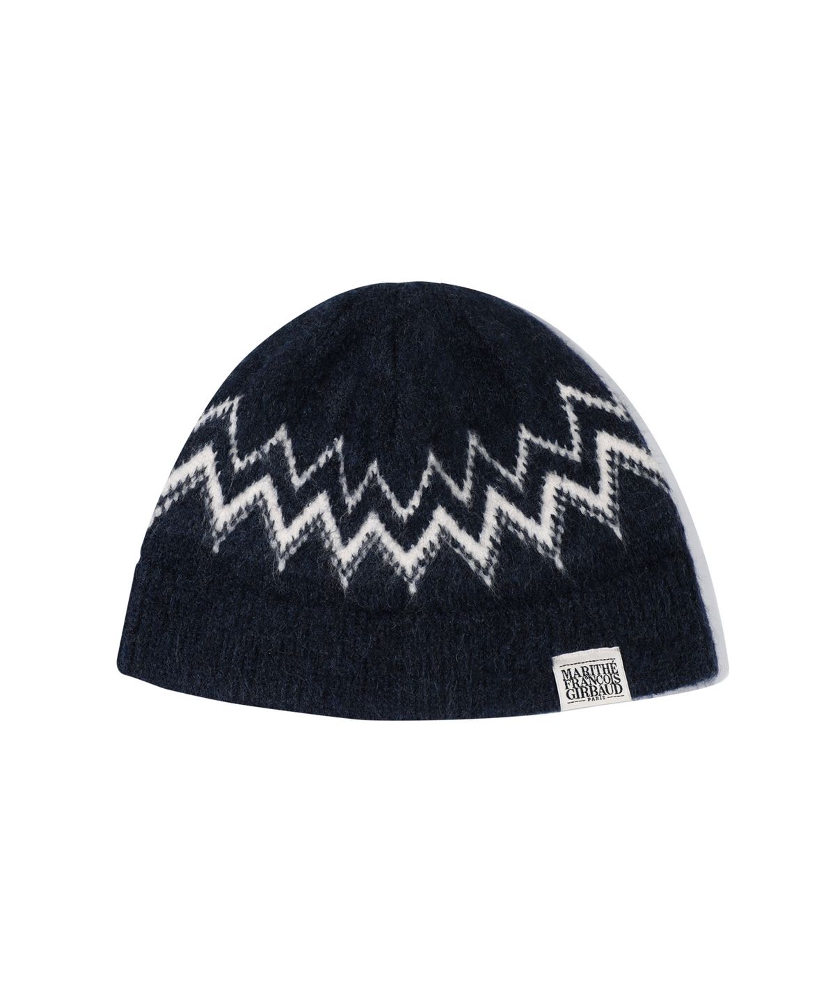 마리떼 프랑소와 저버(MARITHÉ + FRANҪOIS GIRBAUD) FAIRISLE BEANIE navy