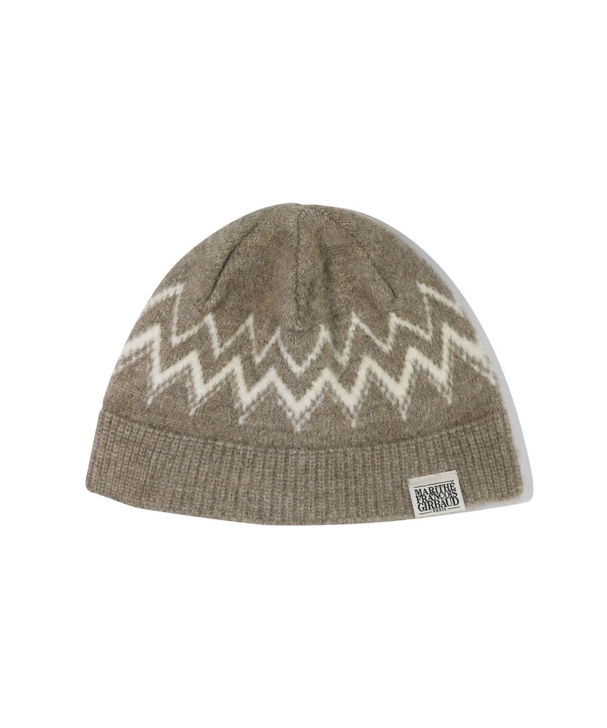 마리떼 프랑소와 저버(MARITHÉ + FRANҪOIS GIRBAUD) FAIRISLE BEANIE beige