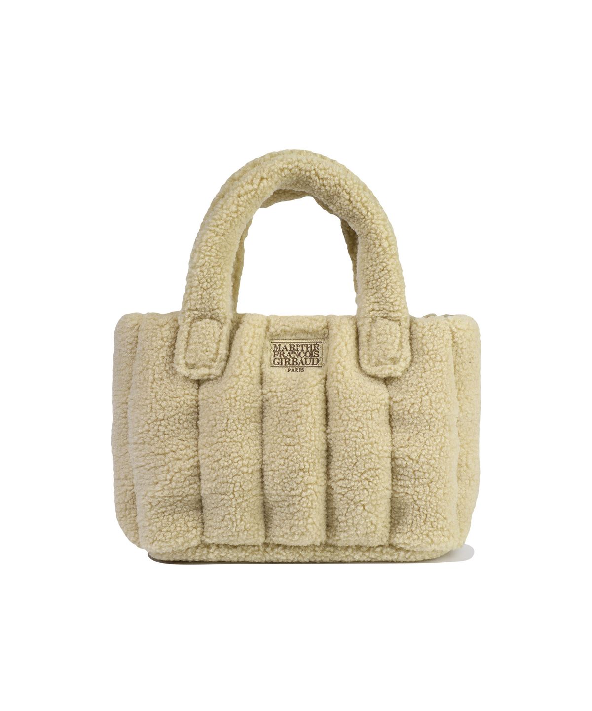 마리떼 프랑소와 저버(MARITHÉ + FRANҪOIS GIRBAUD) CLASSIC LOGO BOUCLE PADDING BAG beige