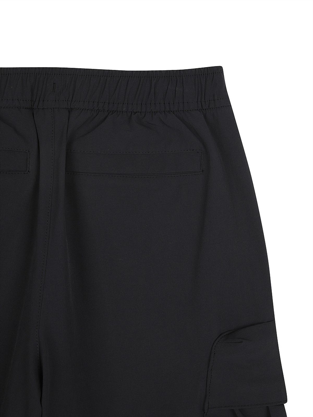 디스커버리 키즈(DISCOVERY KIDS) 키즈 우븐 빅포켓 파라슈트 팬츠 (BLACK)