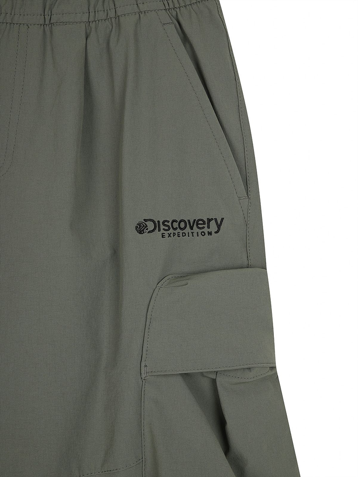 디스커버리 키즈(DISCOVERY KIDS) 키즈 우븐 빅포켓 파라슈트 팬츠 (D.KHAKI)