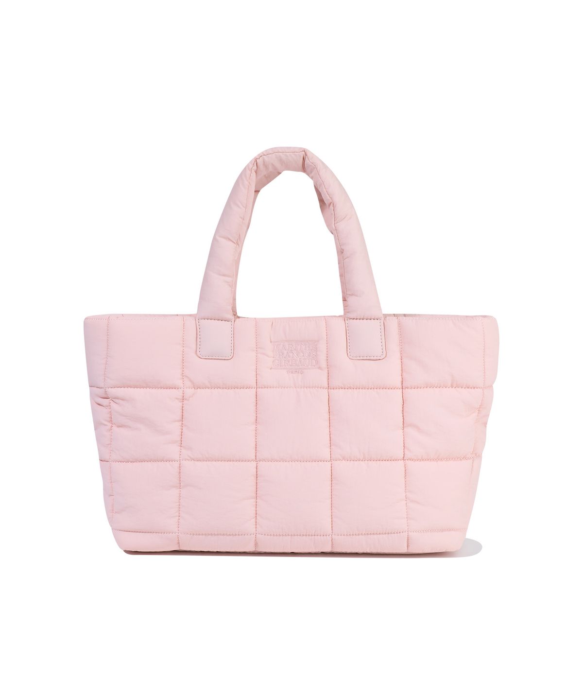 마리떼 프랑소와 저버(MARITHÉ + FRANҪOIS GIRBAUD) CLASSIC LOGO PADDING TOTE BAG baby pink