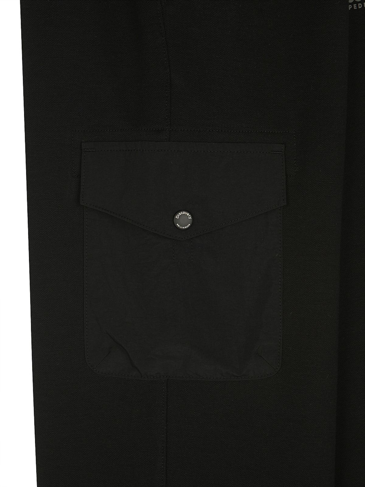 디스커버리 키즈(DISCOVERY KIDS) 키즈 포켓 포인트 기모 팬츠 (BLACK)