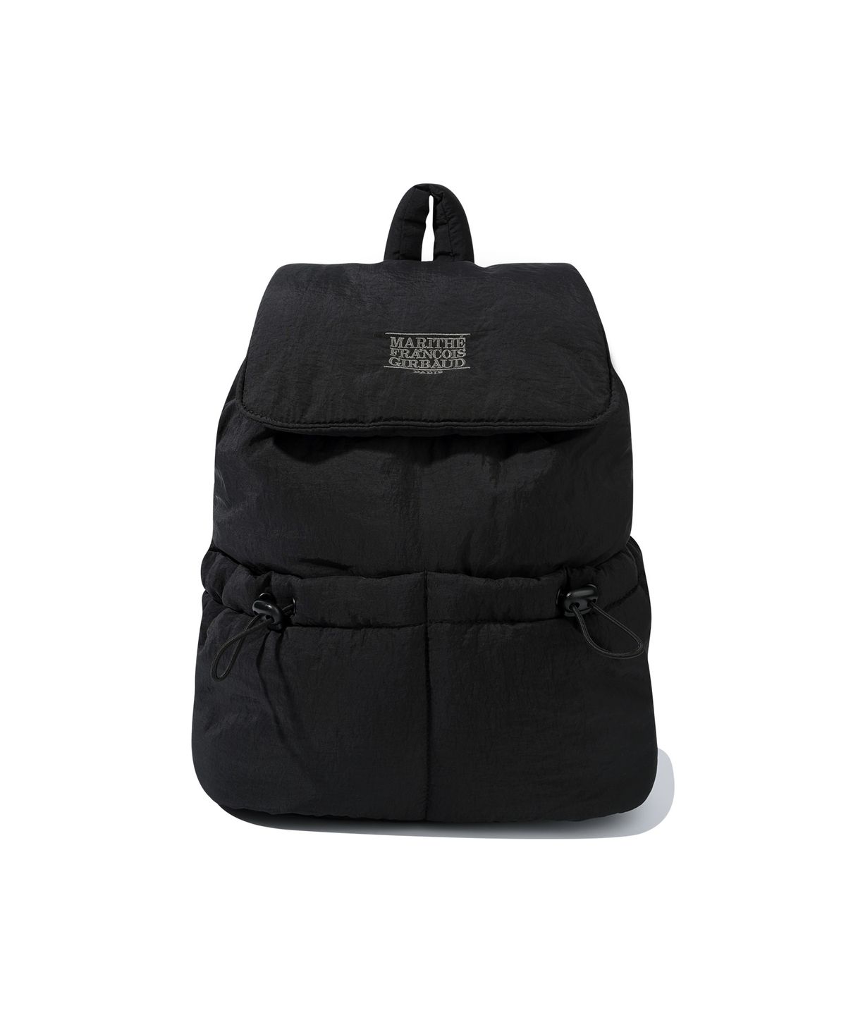 마리떼 프랑소와 저버(MARITHÉ + FRANҪOIS GIRBAUD) CLASSIC LOGO PADDING BACKPACK black