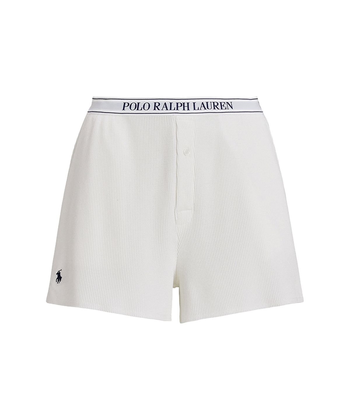 폴로 랄프로렌 이너웨어(POLO RALPH LAUREN INNERWEAR) 여성 슬립 복서 쇼츠 아이보리 4P0150