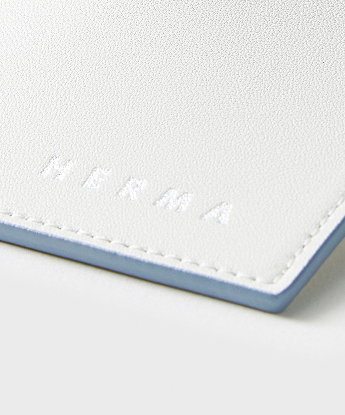 헤르마(HERMA) H 카드홀더 화이트 블루벨엣지