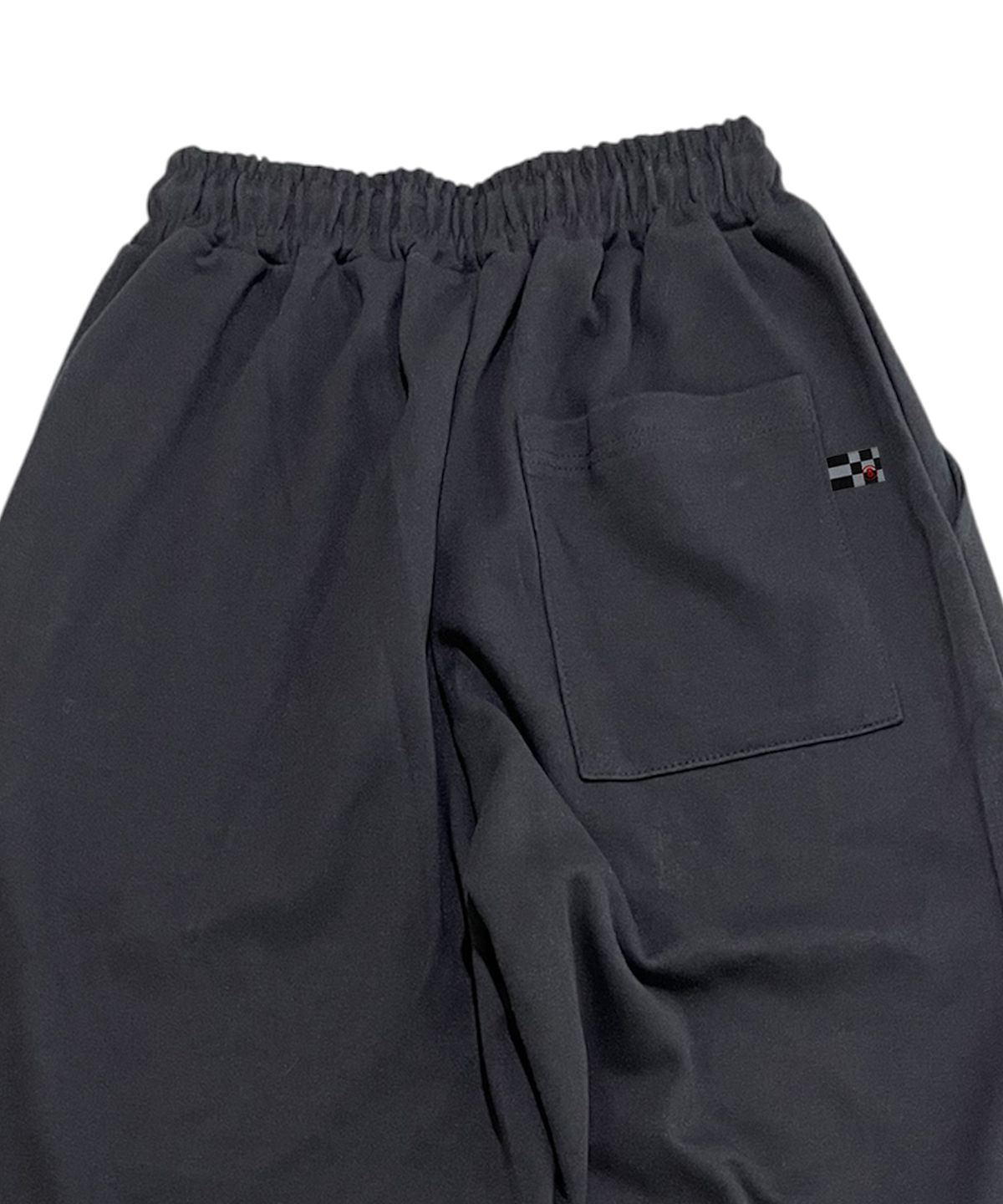 스케이터락(SK8ER ROCK) Easy Sweat Wide Pants ((Black))