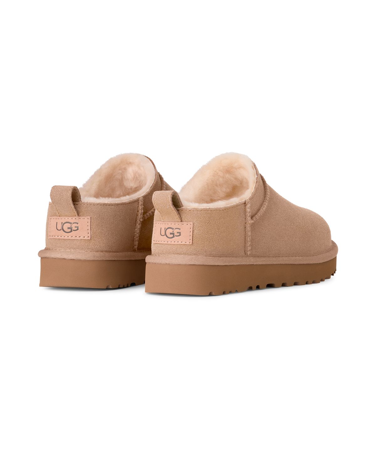 어그(UGG) [WOMEN] 오버로크 스티치 마이크로 부츠  (클래식 마이크로) - 샌드 / 1173891-SAN