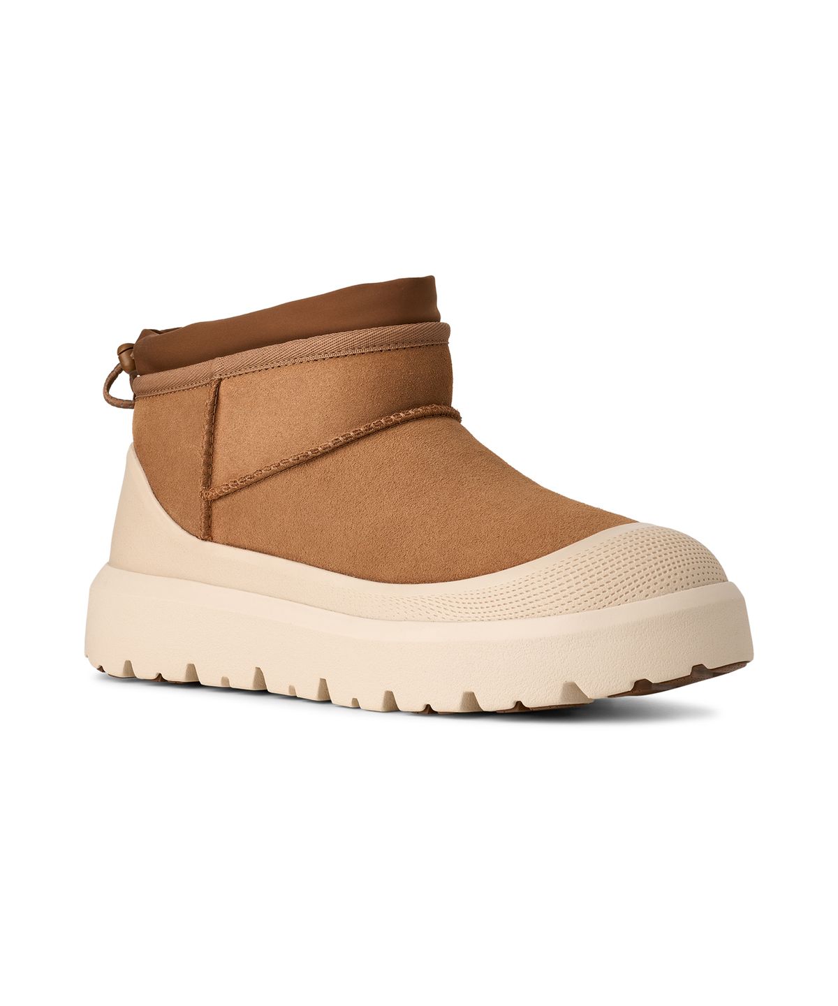 어그(UGG) [MEN] 클래식 울트라 미니 웨더 하이브리드 - 체스넛:화이트캡 / 1174196-CWTC