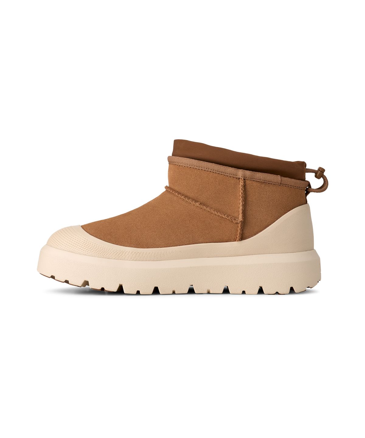 어그(UGG) [MEN] 클래식 울트라 미니 웨더 하이브리드 - 체스넛:화이트캡 / 1174196-CWTC