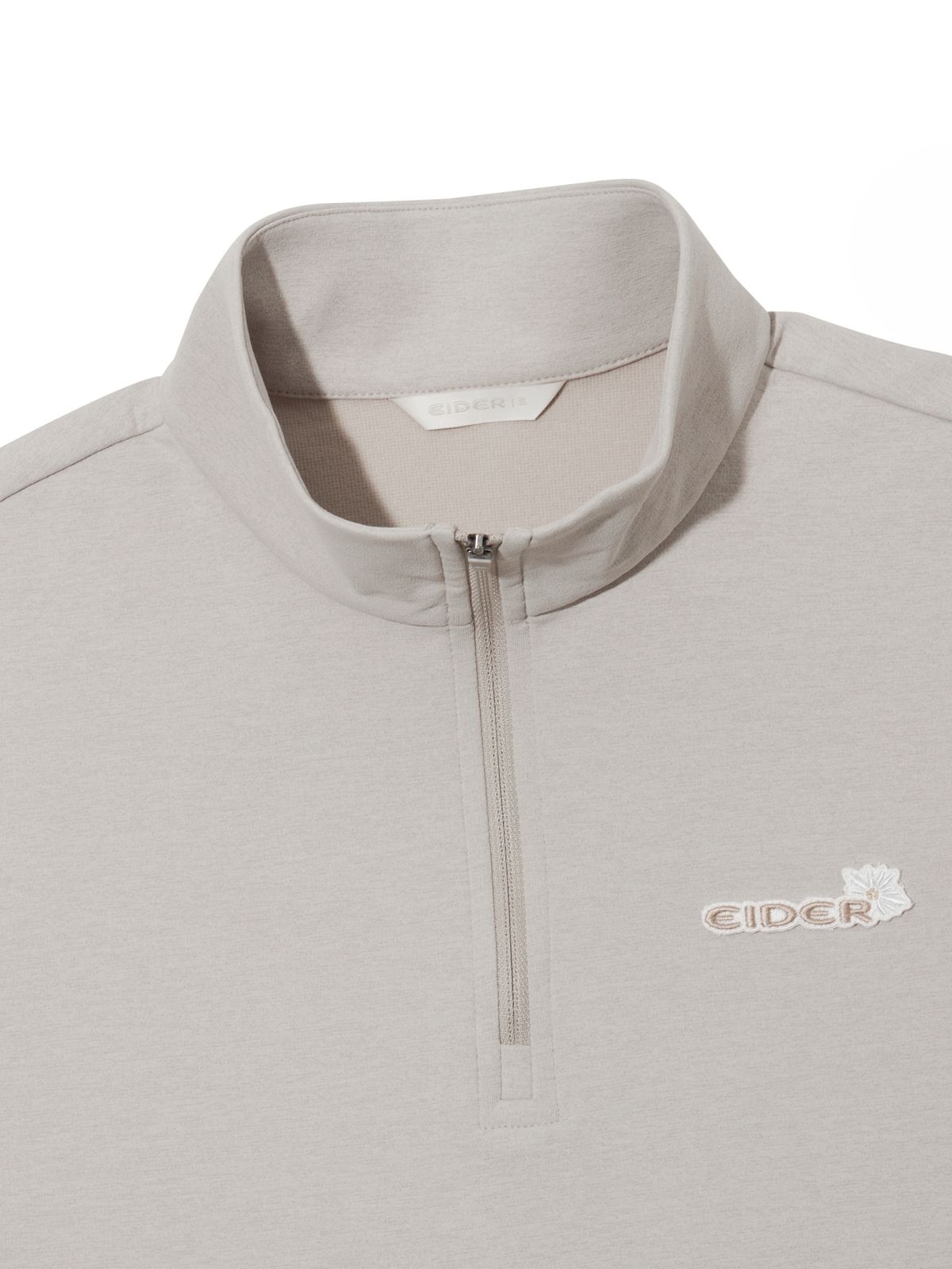 아이더(EIDER) SORONA WARM (소로나 웜) 여성 긴팔 짚업 티셔츠_Light Beige