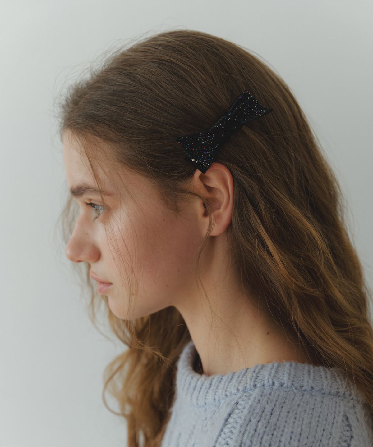 둥그런(DUNGEUREON) [2 pack] Bobo Ribbon Hair Pin