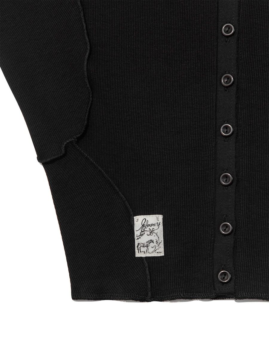 GLOWNY/グロウニー SHOULDER BUTTON LONG SLEEVE GLOWNY TILT BUTTON LONG SLEEVE HJ5B0533 (GLOWNY/Tシャツ