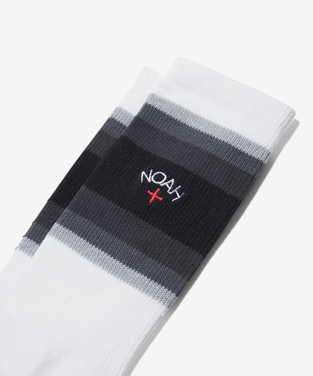 노아(NOAH) (U) 스트라이프 그라디언트 삭스 블랙 STRIPED GRADIENT SOCK BLACK