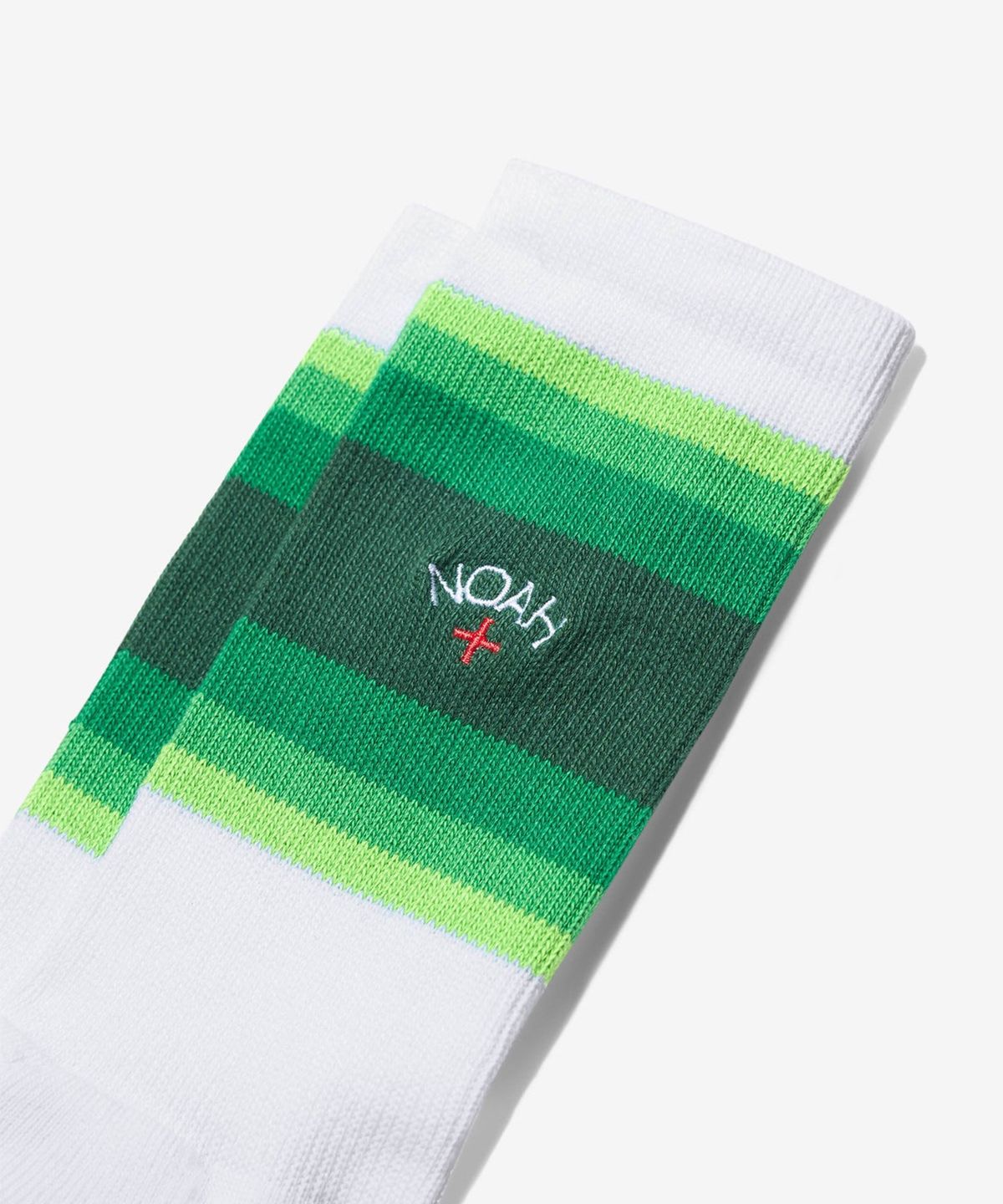 노아(NOAH) (U) 스트라이프 그라디언트 삭스 그린 STRIPED GRADIENT SOCK GREEN