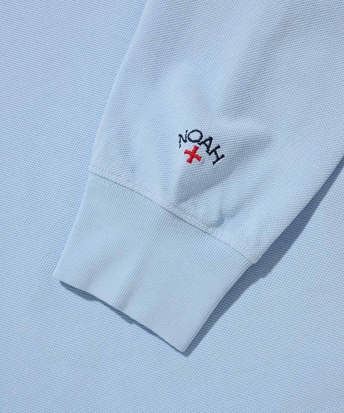 노아(NOAH) (U) 롱 슬리브 썸머 폴로 라이트 블루 LONG SLEEVE SUMMERS POLO LIGHT BLUE