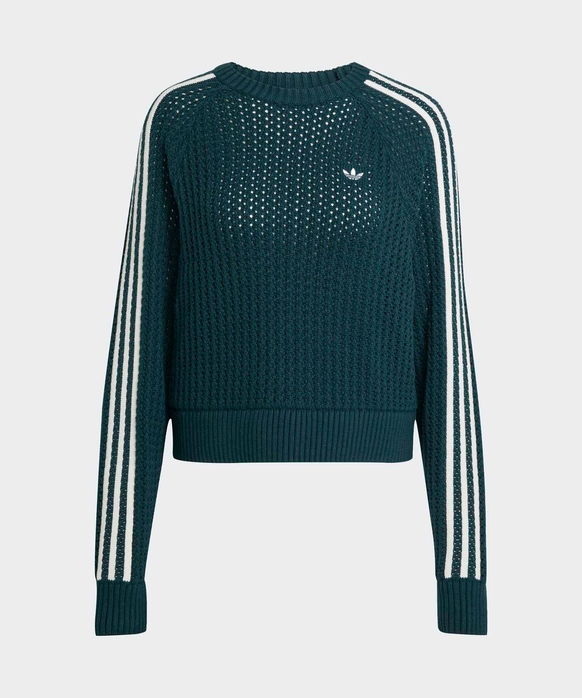 아디다스(ADIDAS) 니티드 크루 스웨트셔츠 - 아우라아이비 / JX5247
