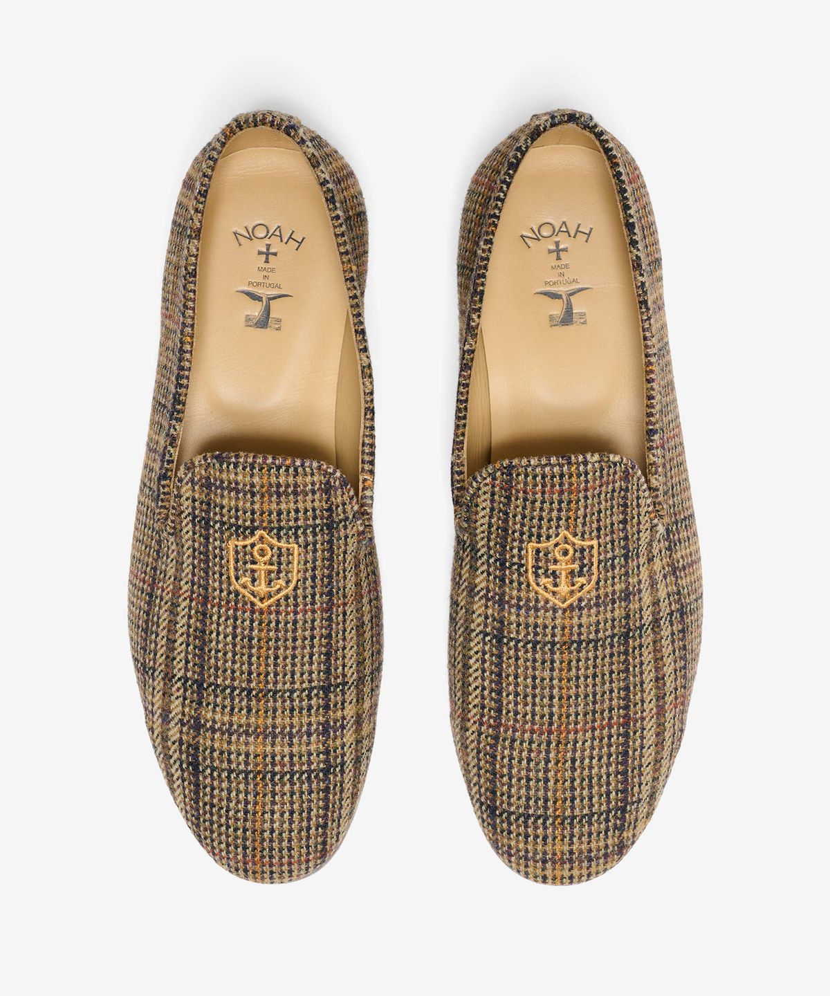노아(NOAH) (U) 울 슬리퍼 플레이드 WOOL SLIPPERS PLAID