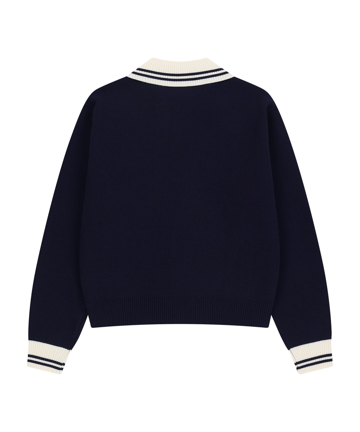 스페리(SPERRY) 헤리티지 니트 집업 재킷_네이비 [SPRN_0001]