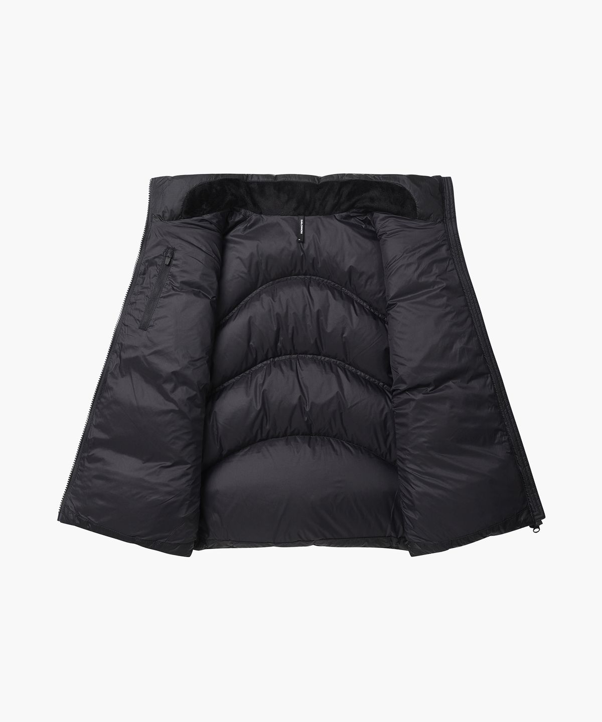 살로몬(SALOMON) 컨투어 크롭 다운 자켓_LC3003600