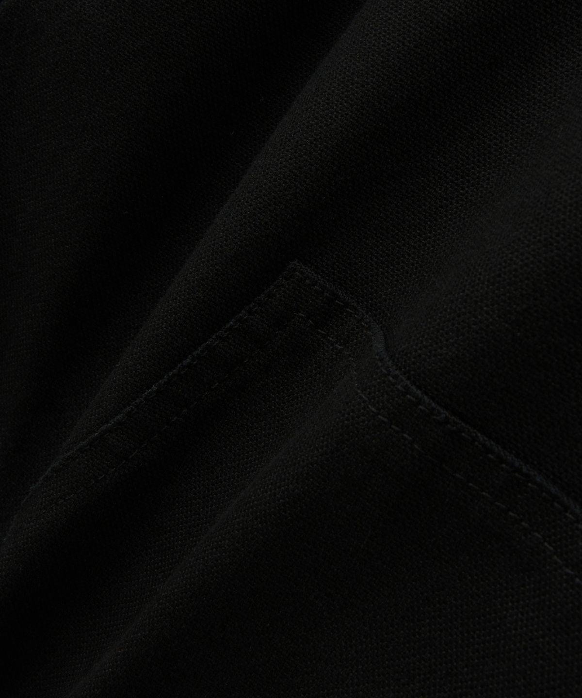 세터(SATUR) 더블 니 카펜터 팬츠 블랙