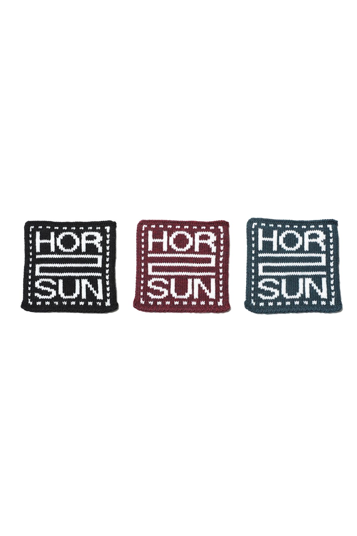 홀리선(HORLISUN) Square Logo Coaster Set