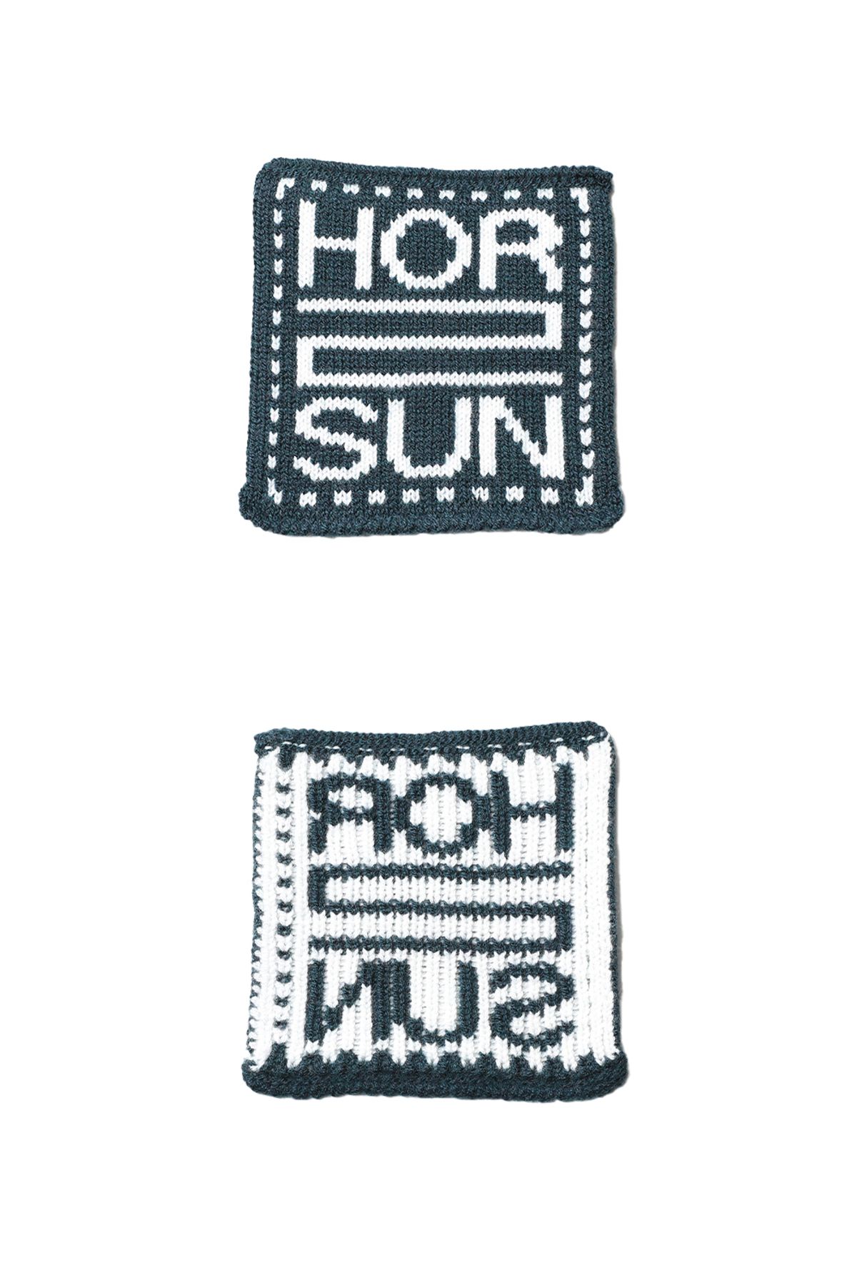 홀리선(HORLISUN) Square Logo Coaster Set