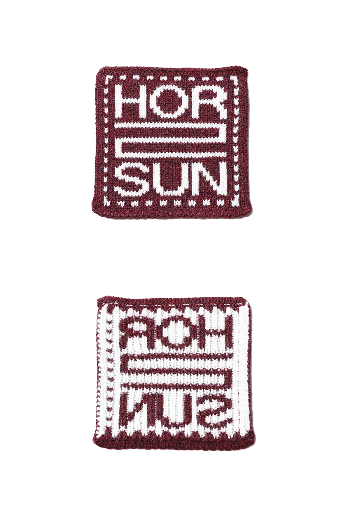 홀리선(HORLISUN) Square Logo Coaster Set