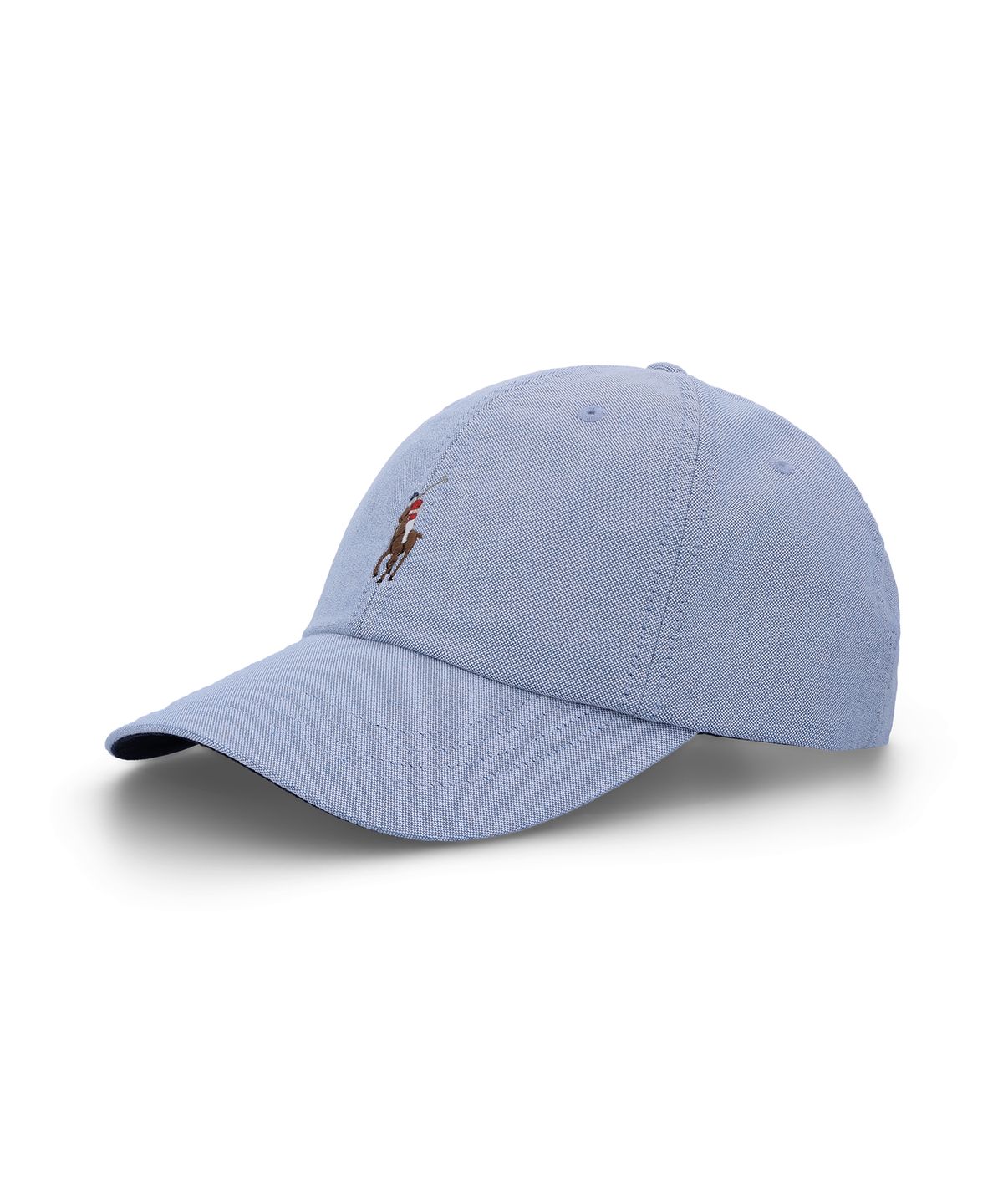 폴로 랄프 로렌(POLO RALPH LAUREN) 옥스포드 볼 캡-블루