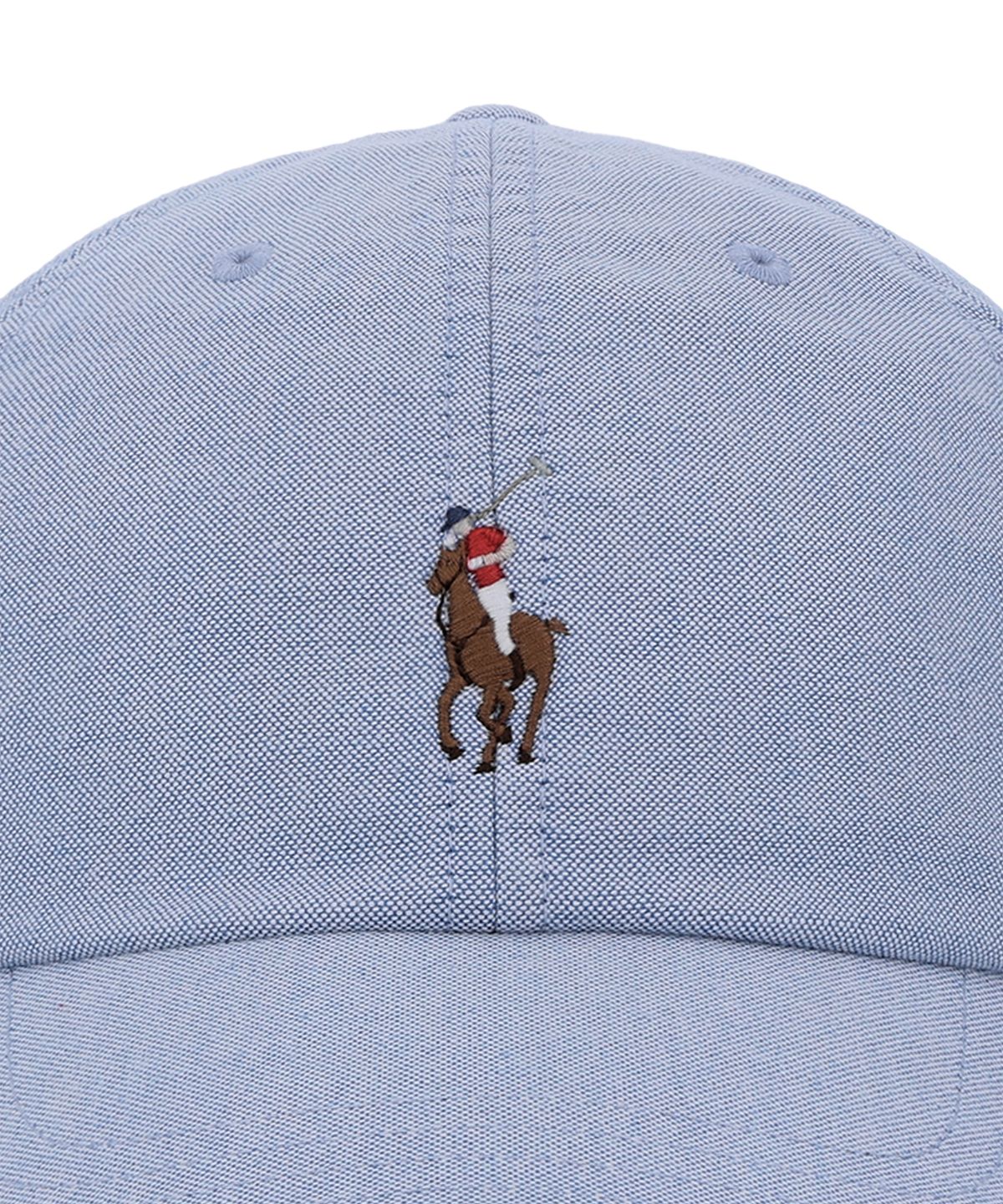 폴로 랄프 로렌(POLO RALPH LAUREN) 옥스포드 볼 캡-블루