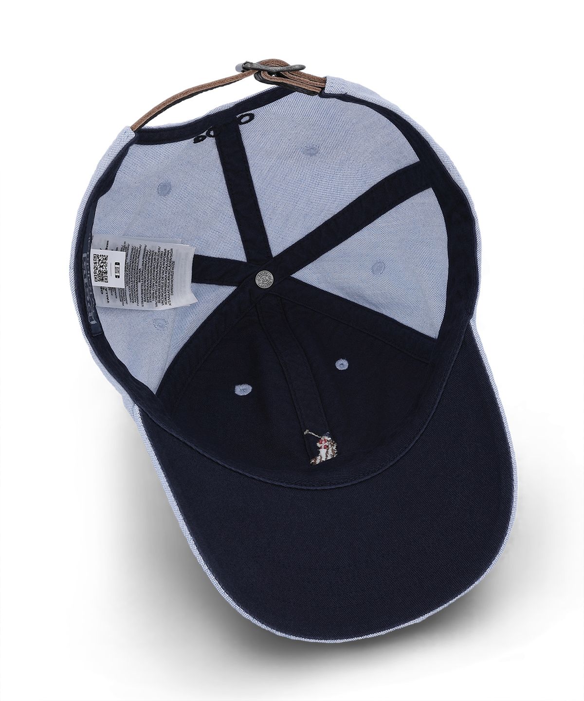 폴로 랄프 로렌(POLO RALPH LAUREN) 옥스포드 볼 캡-블루