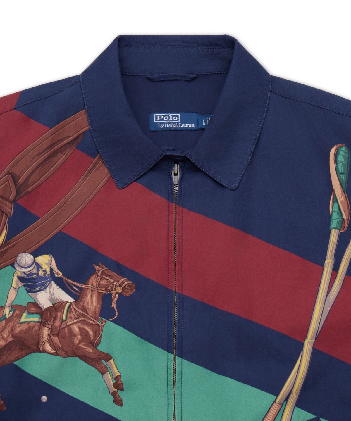 폴로 랄프 로렌(POLO RALPH LAUREN) 빅 베이포트 이퀘스트리안 프린트 재킷-멀티 컬러