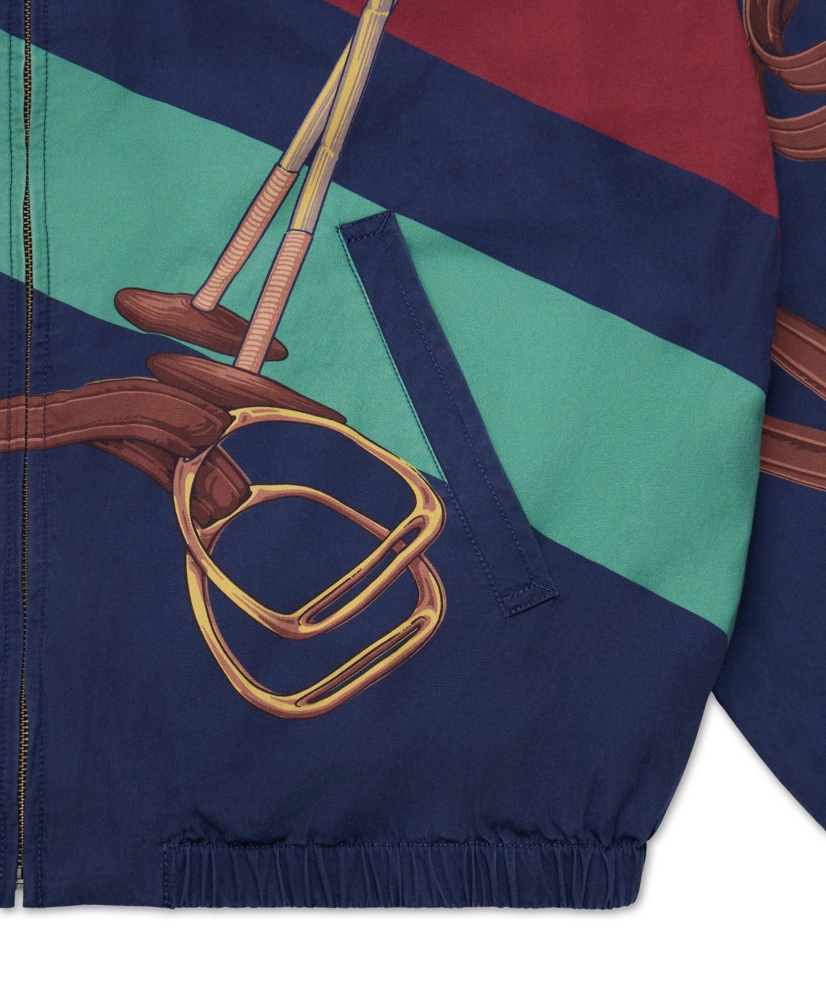 폴로 랄프 로렌(POLO RALPH LAUREN) 빅 베이포트 이퀘스트리안 프린트 재킷-멀티 컬러