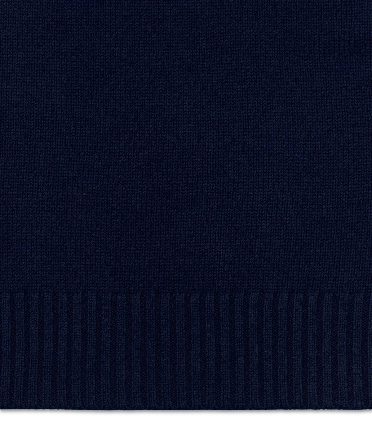 폴로 랄프 로렌(POLO RALPH LAUREN) 빅핏 플래그 스웨터 베스트-블루