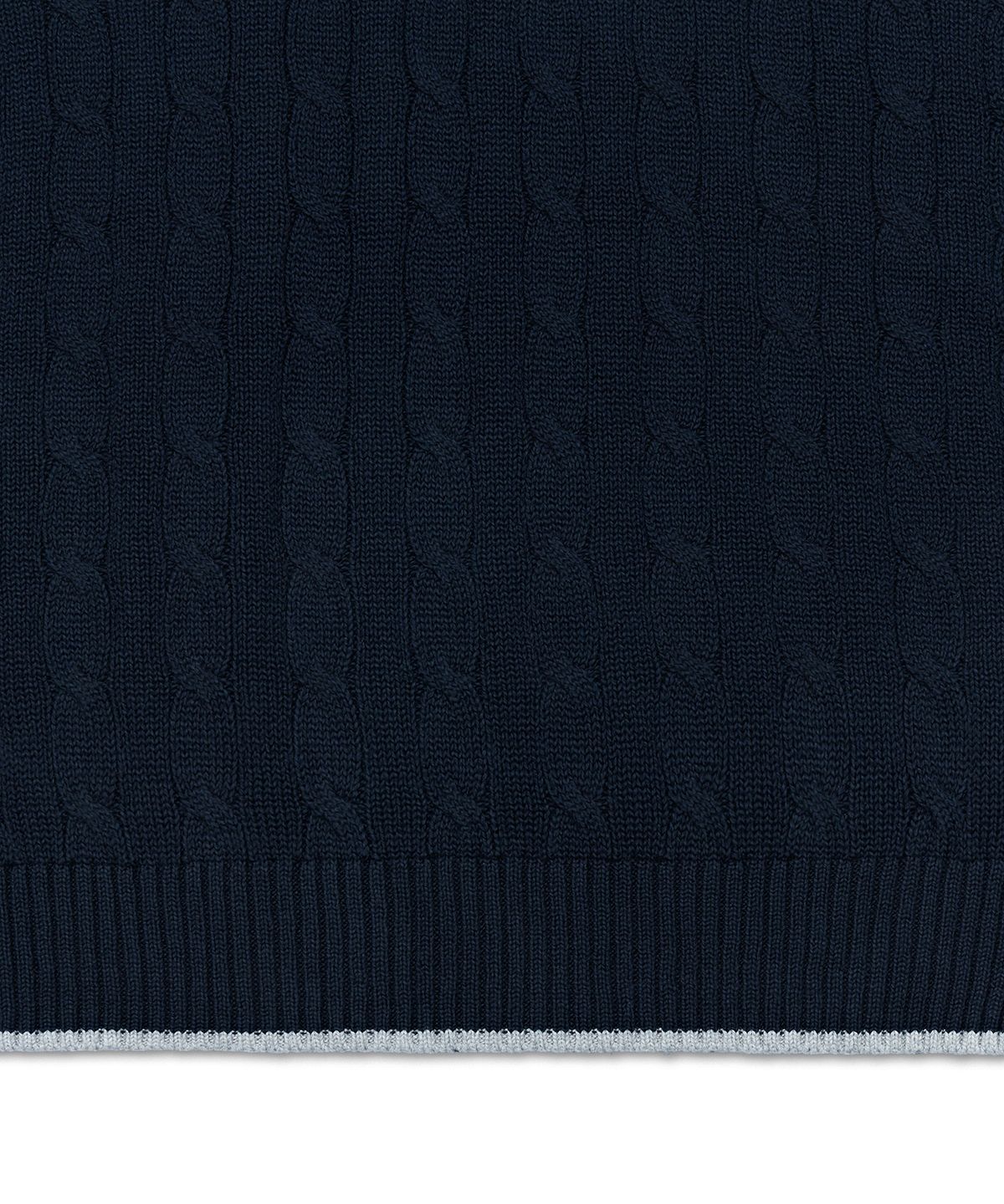 폴로 랄프 로렌(POLO RALPH LAUREN) 케이블 니트 코튼 스웨터 베스트-멀티 컬러