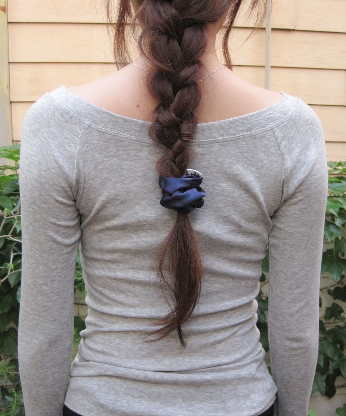 둥그런(DUNGEUREON) [2 pack] Our Scrunchie (Blue) - Mini