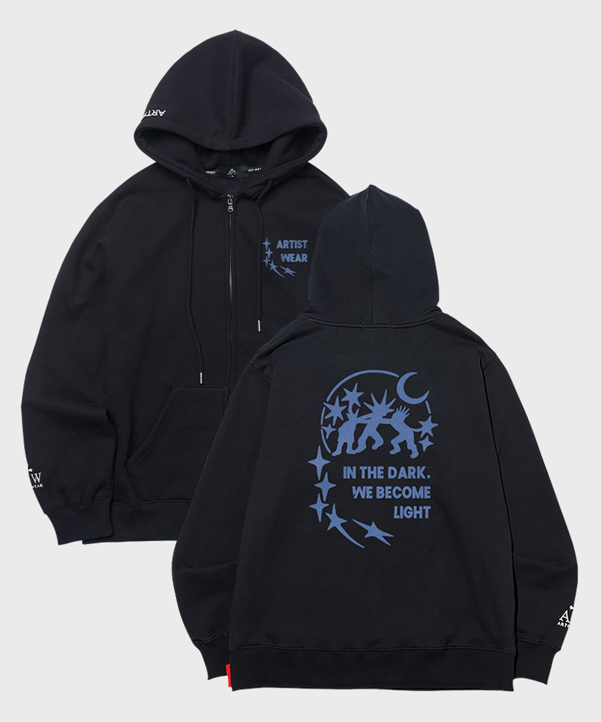 아티스트웨어(ARTISTWEAR) [ATW] 다크무드 후드집업