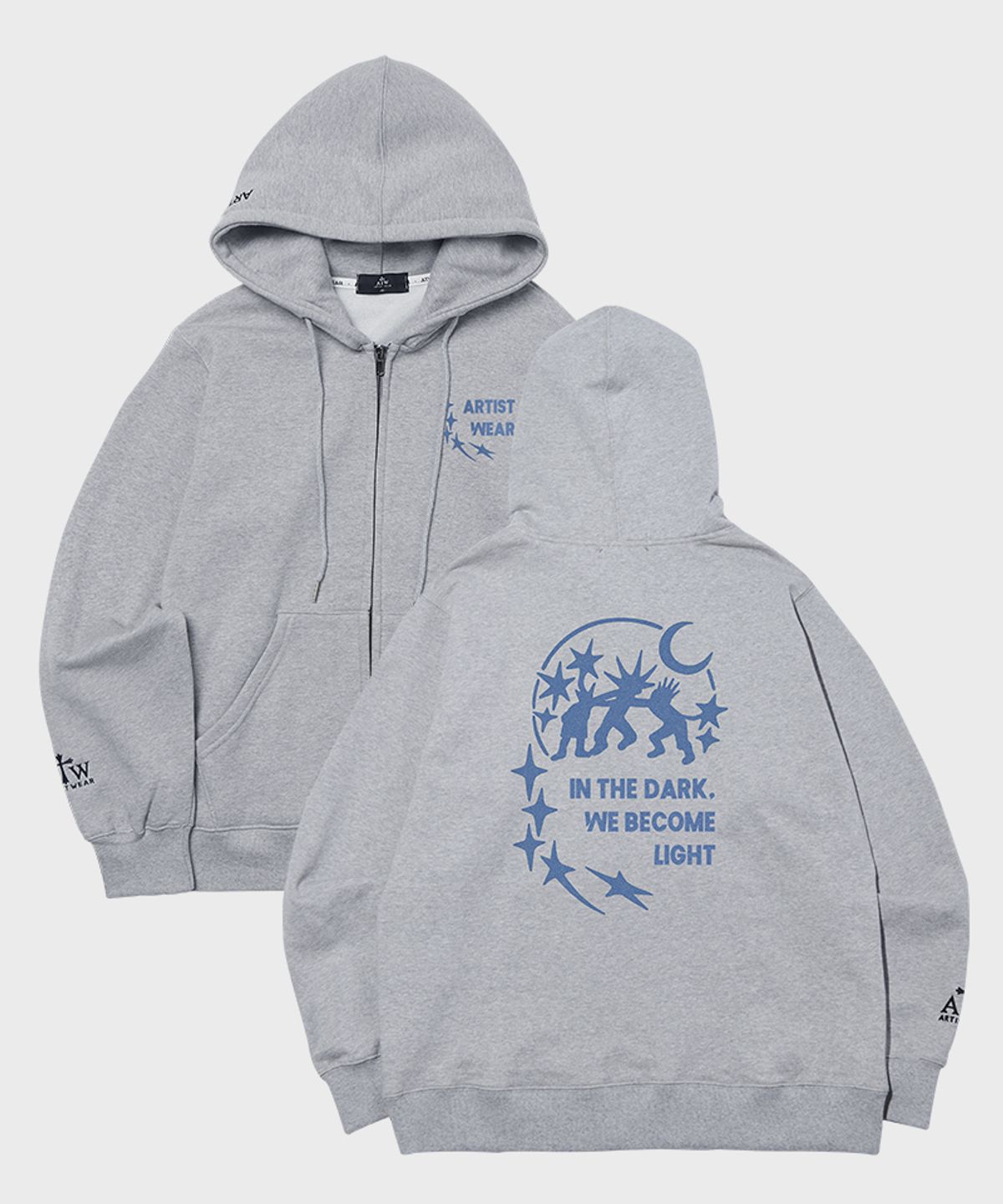 아티스트웨어(ARTISTWEAR) [ATW] 다크무드 후드집업