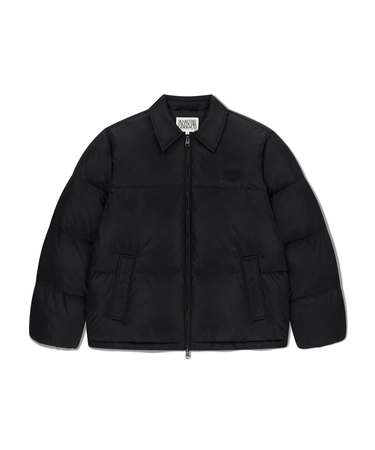 마리떼 프랑소와 저버(MARITHÉ + FRANҪOIS GIRBAUD) CLASSIC LOGO COLLAR DOWN JACKET black