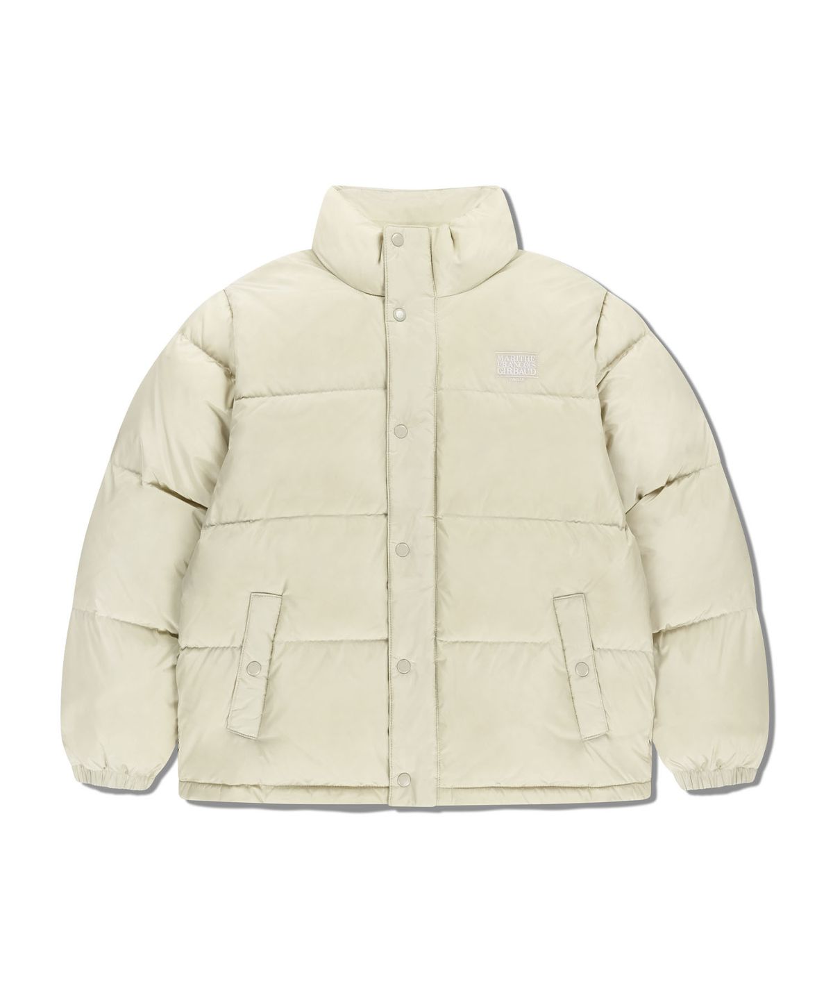 마리떼 프랑소와 저버(MARITHÉ + FRANҪOIS GIRBAUD) CLASSIC LOGO DOWN JACKET light beige