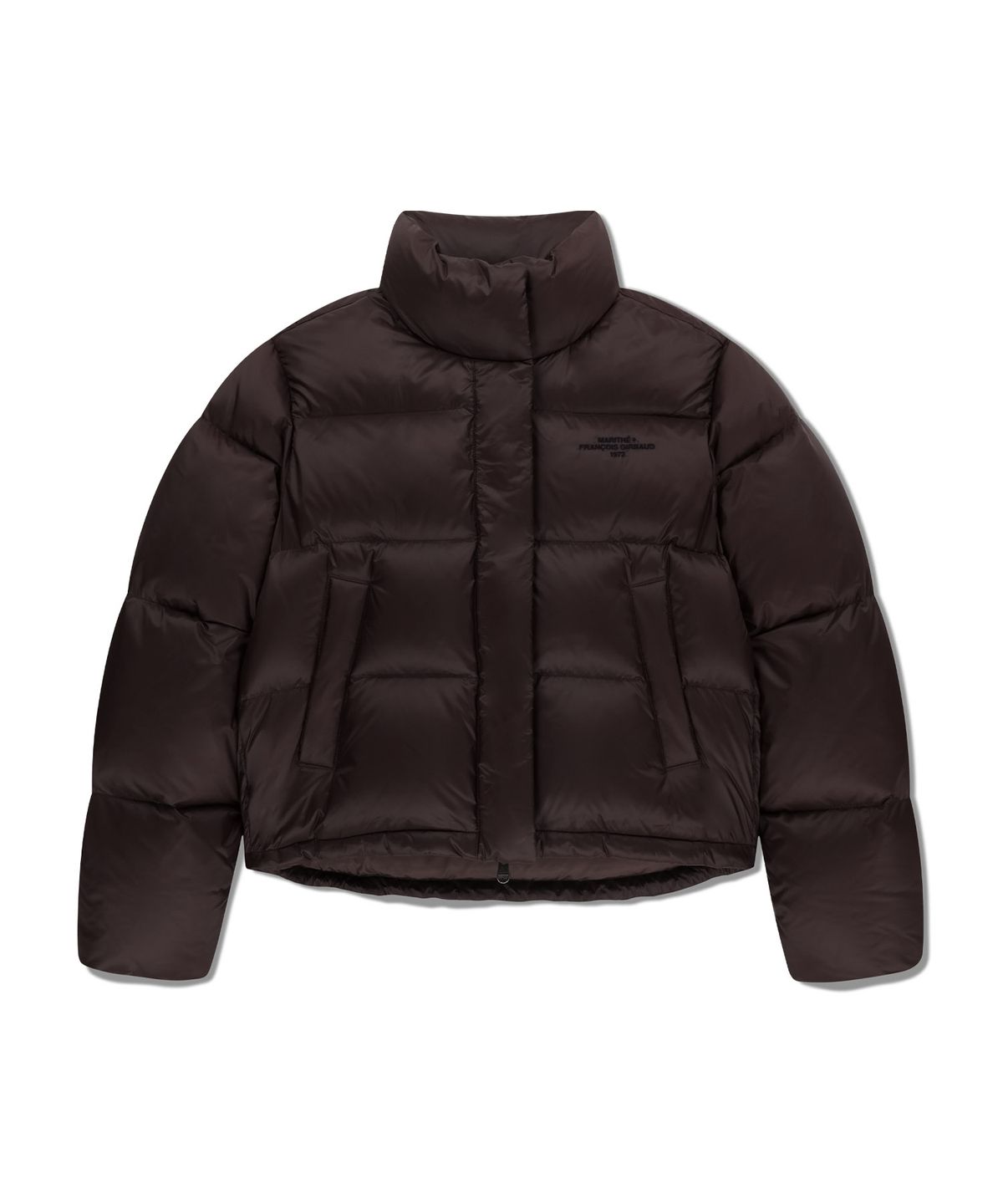 마리떼 프랑소와 저버(MARITHÉ + FRANҪOIS GIRBAUD) W BASIC CROP DOWN JACKET burgundy