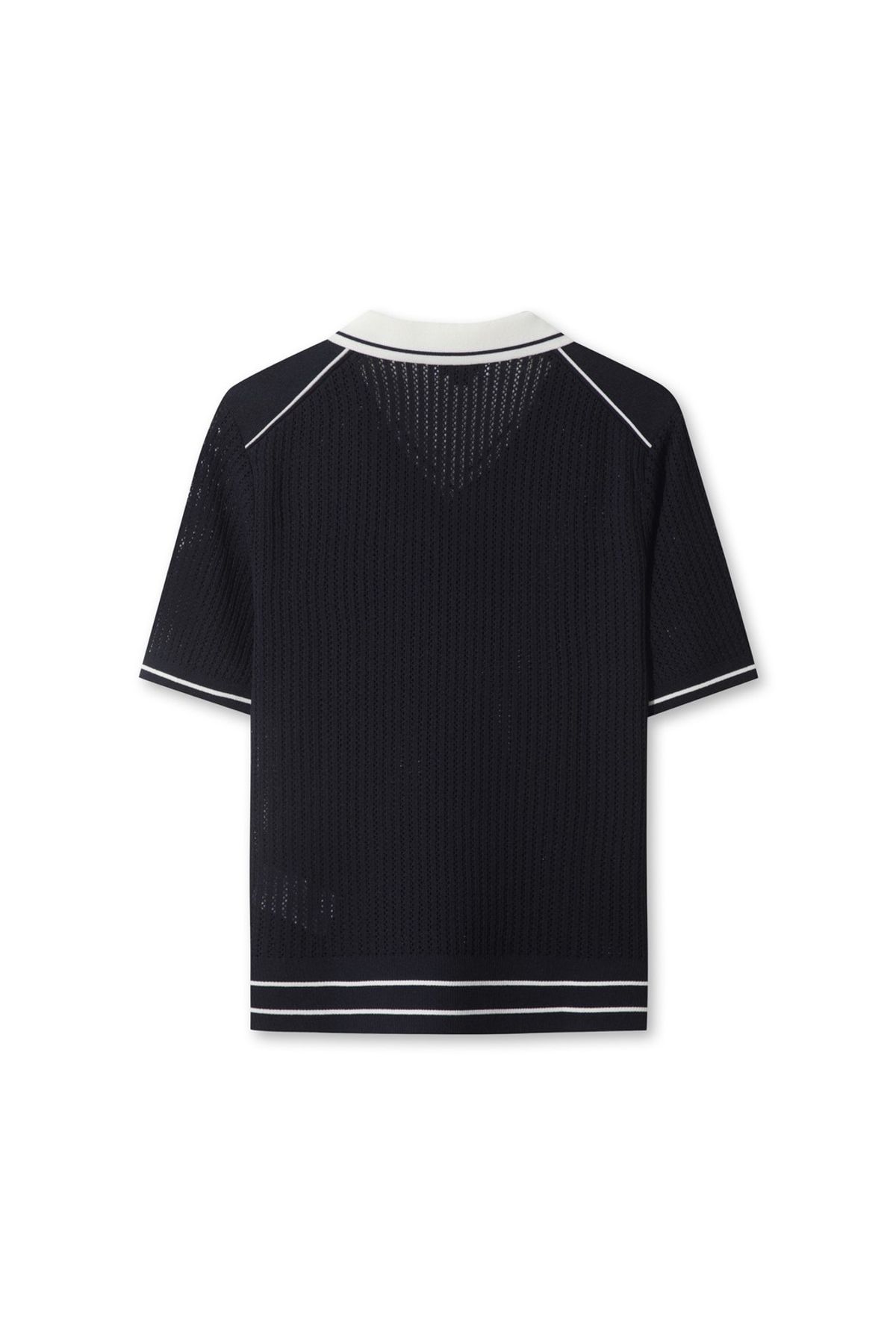왁(WAAC) Women Air Mesh Knit Polo WWWAA25604NYD