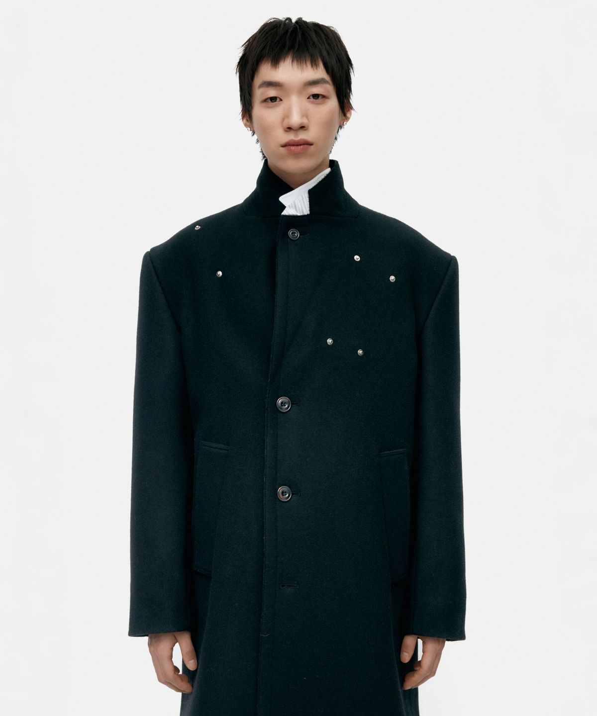 앤더슨벨(ADSB ANDERSSON BELL) UNISEX JAMES WOOL COAT awa731u(BLACK)