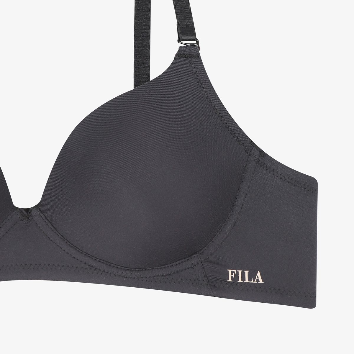 휠라언더웨어(FILA UNDERWEAR) 에센셜 클래식 노와이어 브라+팬티 3종(햄/비키니/사각) 택1 세트 5colors(FI253BR01F008001)