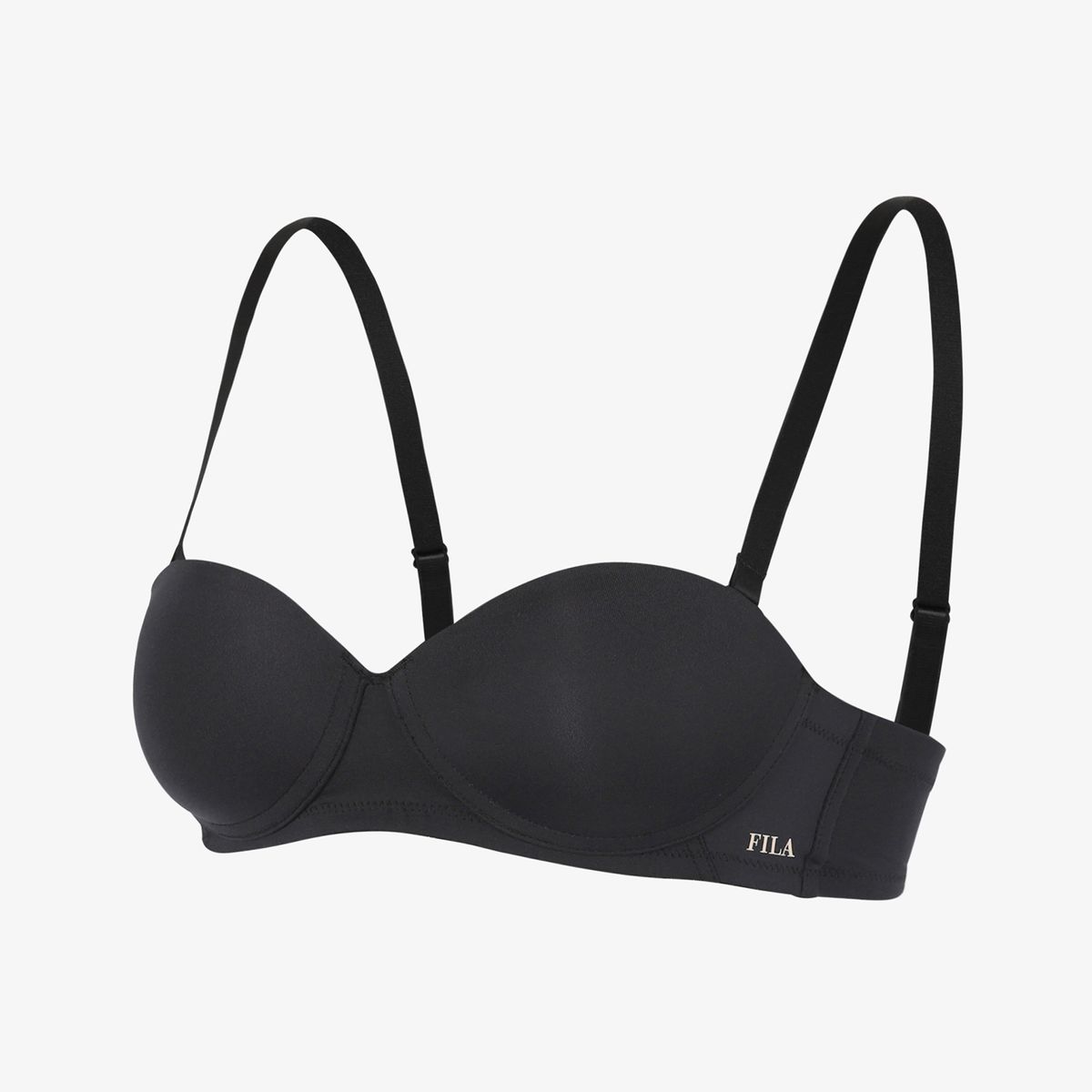 휠라언더웨어(FILA UNDERWEAR) 에센셜 클래식 하프컵 브라+팬티 3종(햄/비키니/사각) 택1 세트 5colors(FI253BR01F010001)