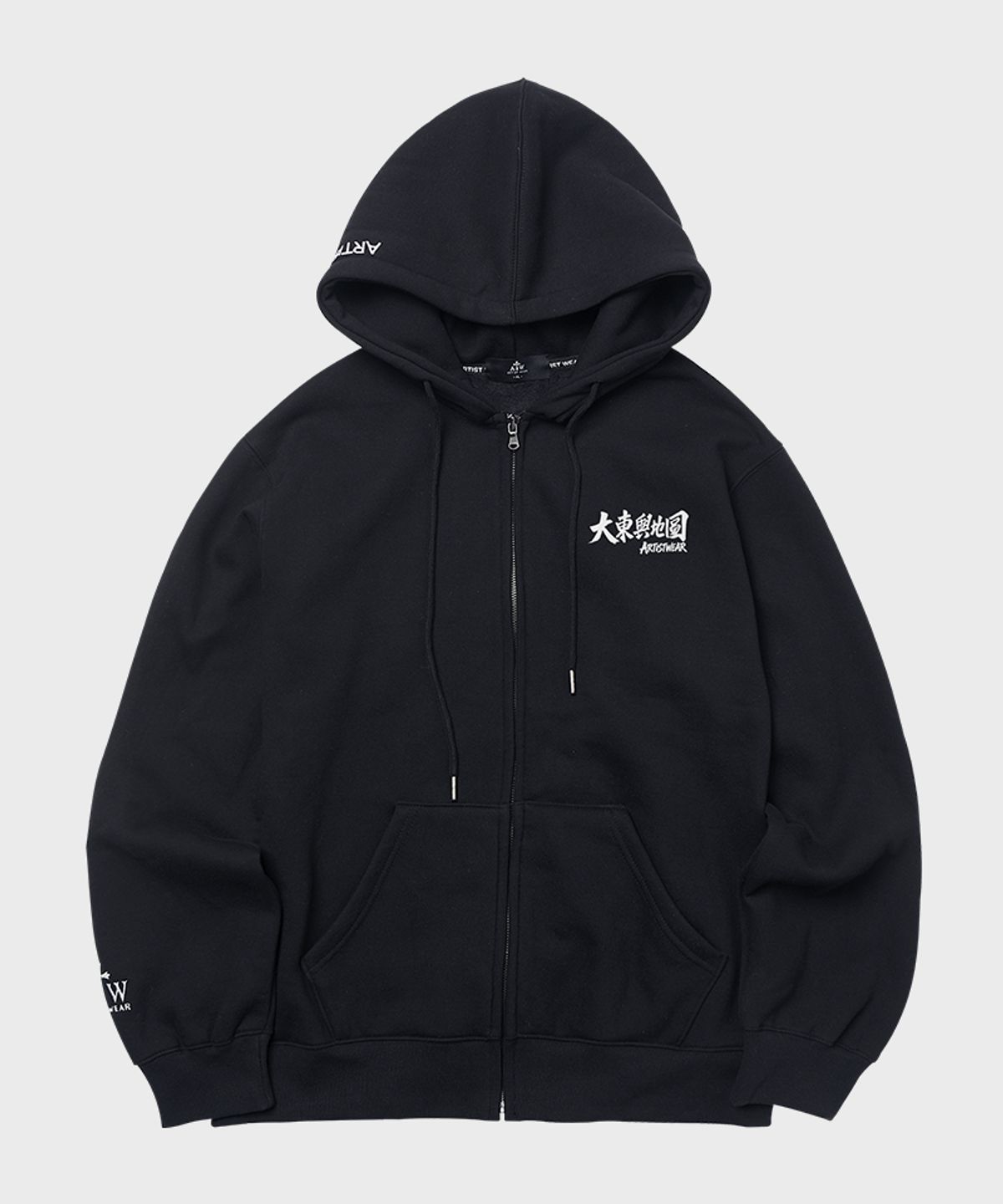 아티스트웨어(ARTISTWEAR) [ATW] 대동여지도 후드집업